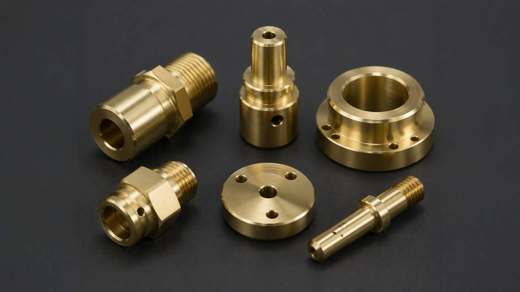 Brass CNC turned parts, Norfolk